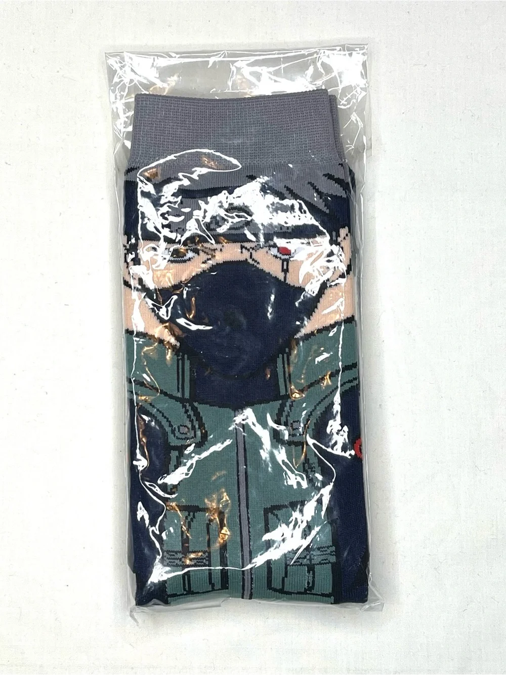 Anime Character Crew Socks Pack - 3 Pairs of Naruto Characters socks